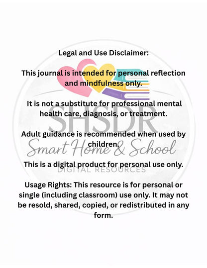 Grateful Moments: Reflection and Appreciation Gratitude Journal | Daily & Weekly Reflection | Printable Digital PDF