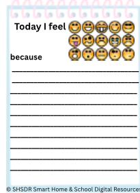 Learning About My Feelings Journal | Kids Feelings Journal Ages 8–11 | Social Emotional Learning Workbook | Calm Down Tools | Printable PDF